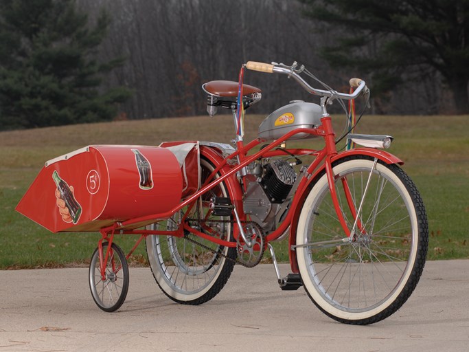 1950 Schwinn Whizzer with Sidecar