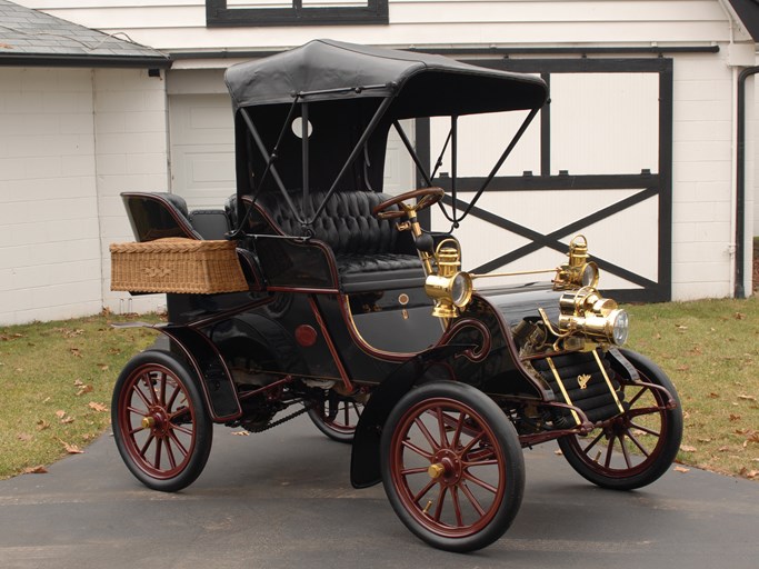 1903 Cadillac Model A Runabout Rear Entry Tonneau