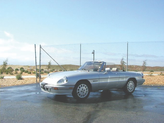 1986 Alfa Romeo Graduate Spyder