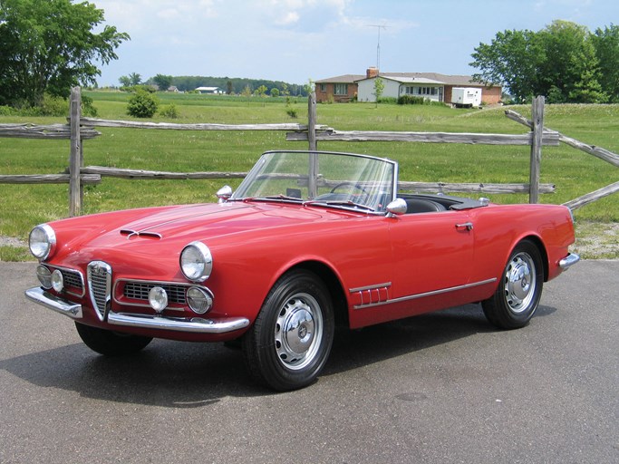 1959 Alfa Romeo 2000 Spider