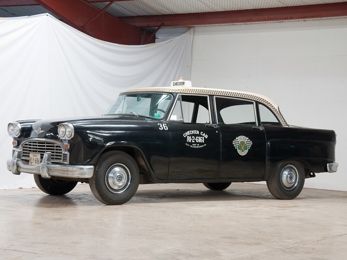 1962 Checker Marathon Dallas Taxi Cab