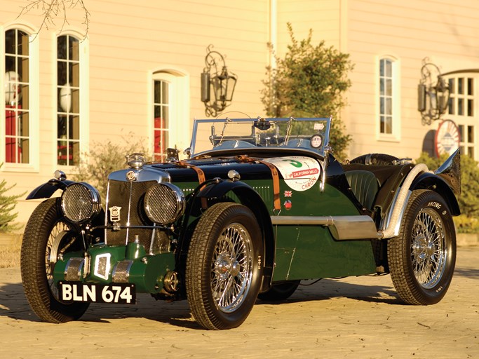 1933 MG Supercharged Six-Cylinder J4/L1 Special