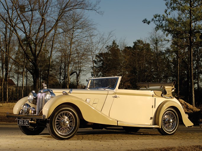 1937 MG SA Tickford 3-Position Drophead Coupe