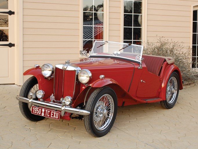 1950 MG TC Supercharged EXU Roadster