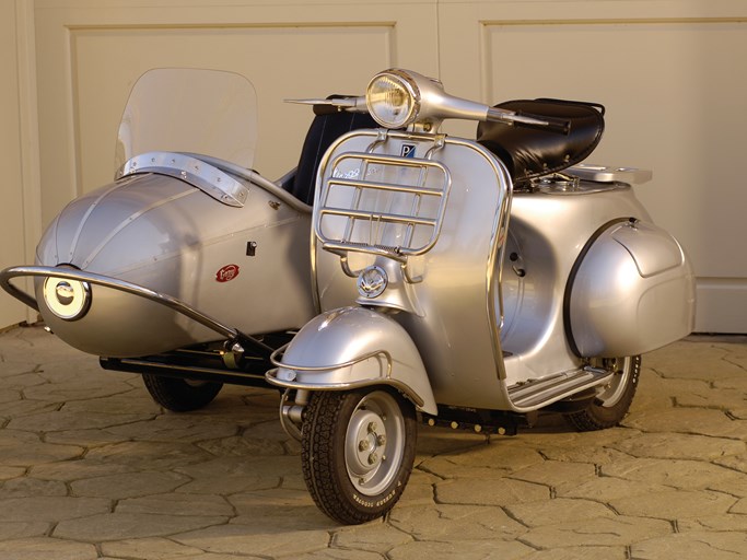 1965 Vespa GS with Cozy Sidecar