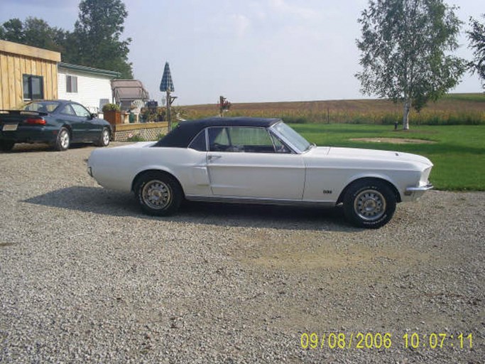 1968 Ford Mustang GT Convertible