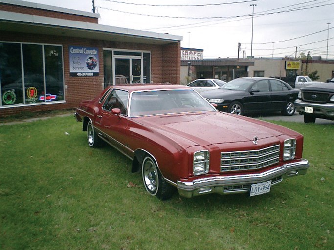 1977 Chevrolet Monte Carlo Hard Top