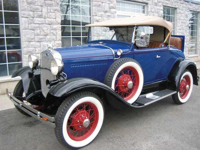 1931 Ford Model A Deluxe Roadster