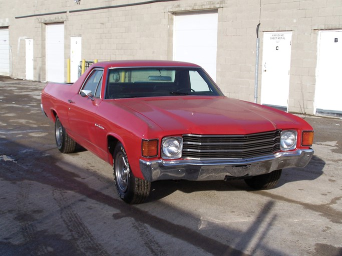 1972 Chevrolet El Camino 2D