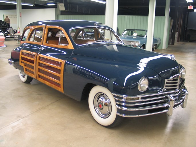 1948 Packard Woodie Wagon & Trailer