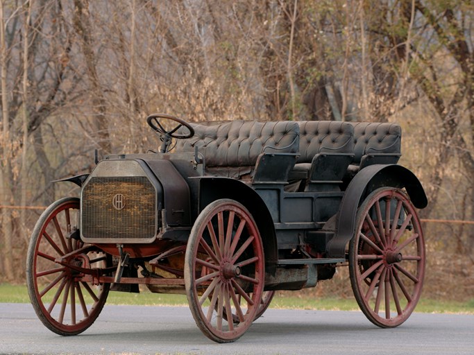 1914 International Model AW 9-Passenger High-Wheel Surrey