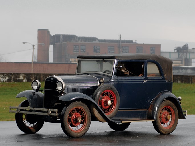 1931 Ford Model A Convertible Sedan