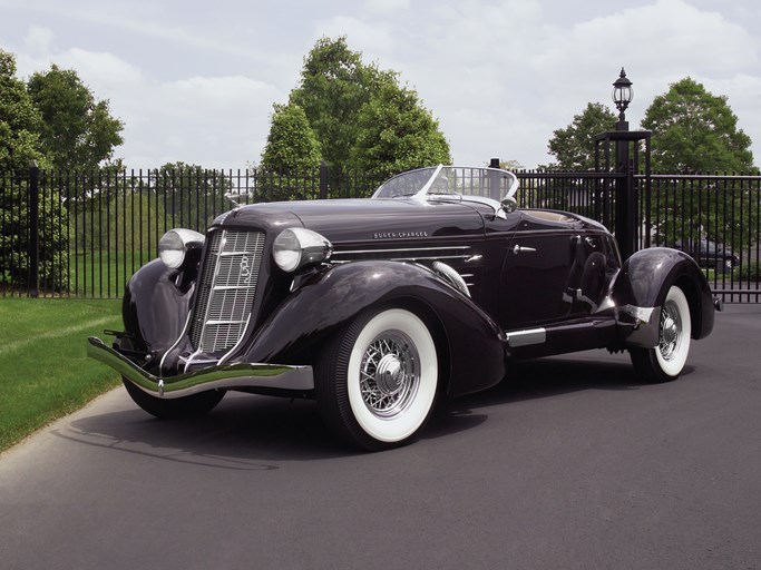 1936 Auburn 852SC Boattail Speedster