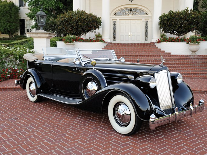 1936 Packard Twelve Dual Cowl Sport Phaeton