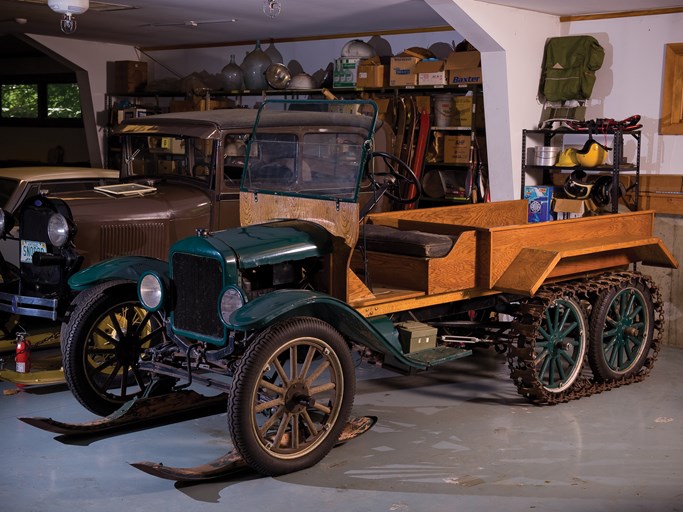 1925 Ford Model T Snowmobile