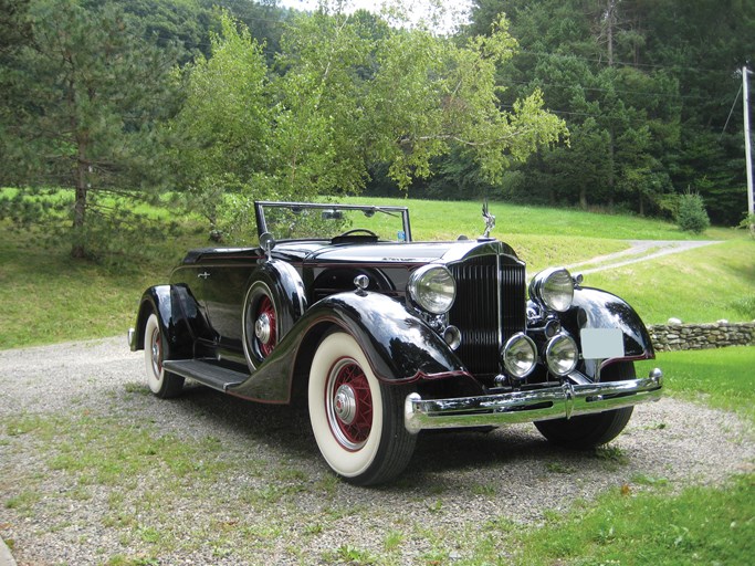 1934 Packard Super Eight Coupe Roadster