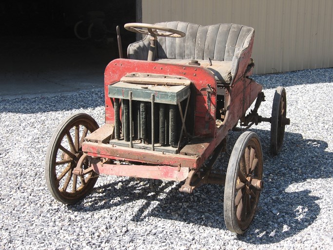 c. 1900 Everett, Pennsylvania Horseless Carriage