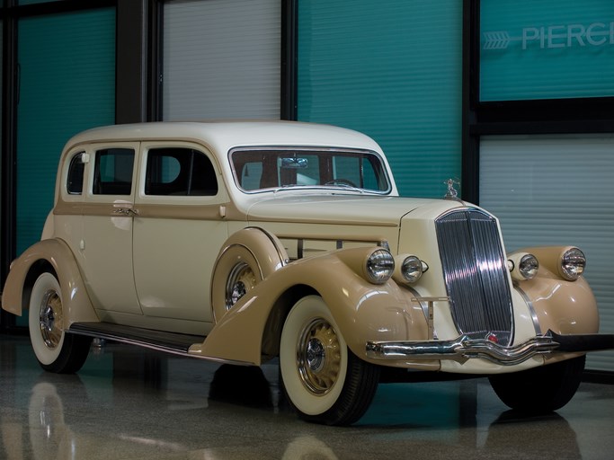 1936 Pierce-Arrow Deluxe 8 Seven-Passenger Touring Sedan