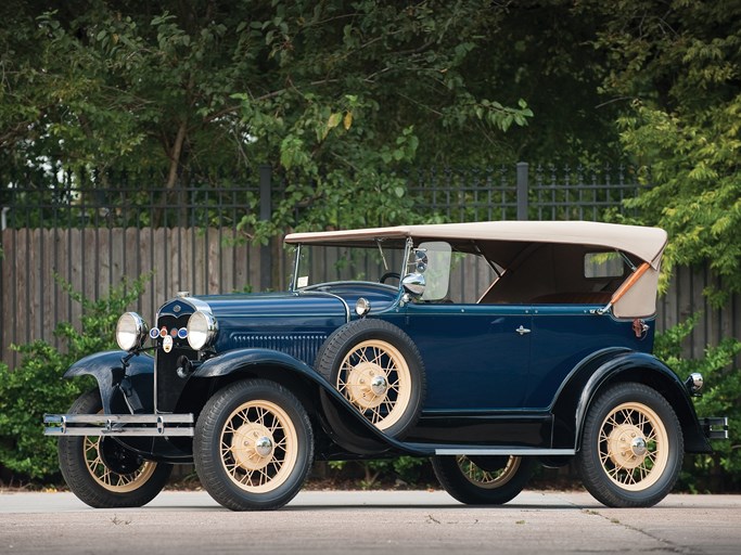 1931 Ford Model A Deluxe Two-Door Phaeton
