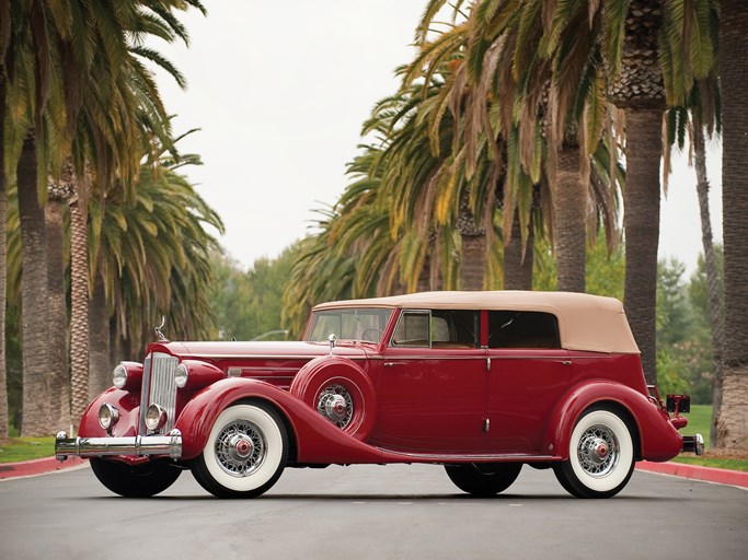 1935 Packard Twelve Convertible Sedan