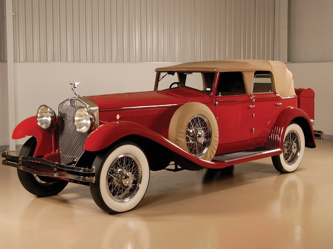 1930 Isotta-Fraschini 8A Convertible Sedan by Castagna