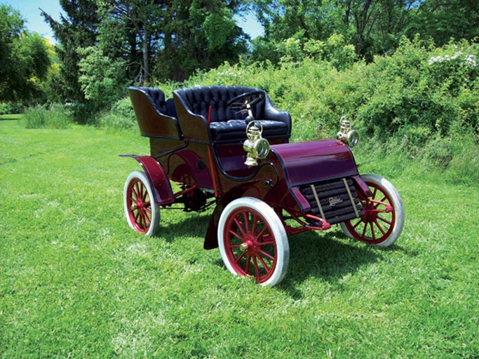 1903 Cadillac Model A Runabout Rear Entry Tonneau