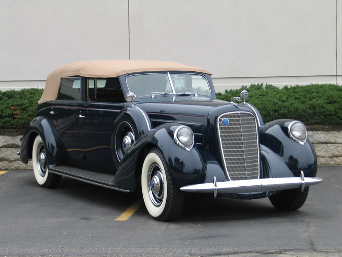 1937 Lincoln Model K Convertible Sedan by LeBaron