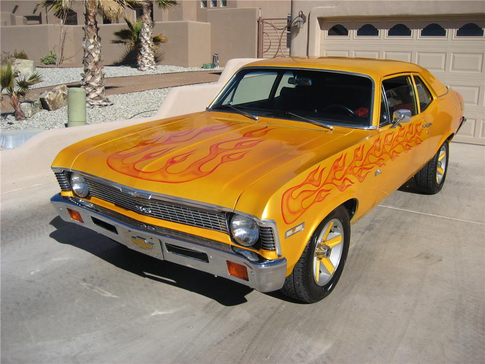 1971 CHEVROLET NOVA CUSTOM 2 DOOR COUPE