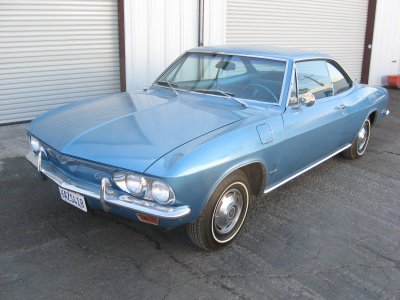 1966 CHEVROLET CORVAIR 2 DOOR HARDTOP