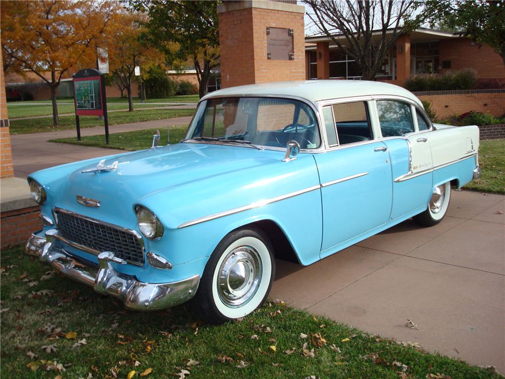 1955 CHEVROLET BEL AIR 4 DOOR SEDAN