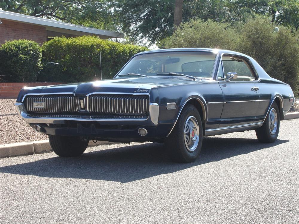 1968 MERCURY COUGAR 2 DOOR HARDTOP