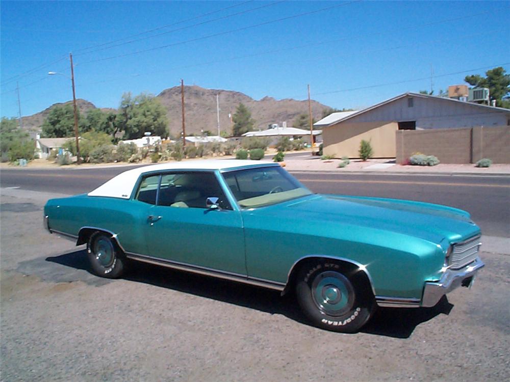 1970 CHEVROLET MONTE CARLO 2 DOOR COUPE