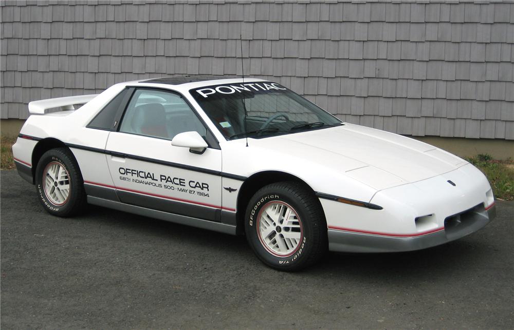 1984 PONTIAC FIERO INDY PACE CAR COUPE