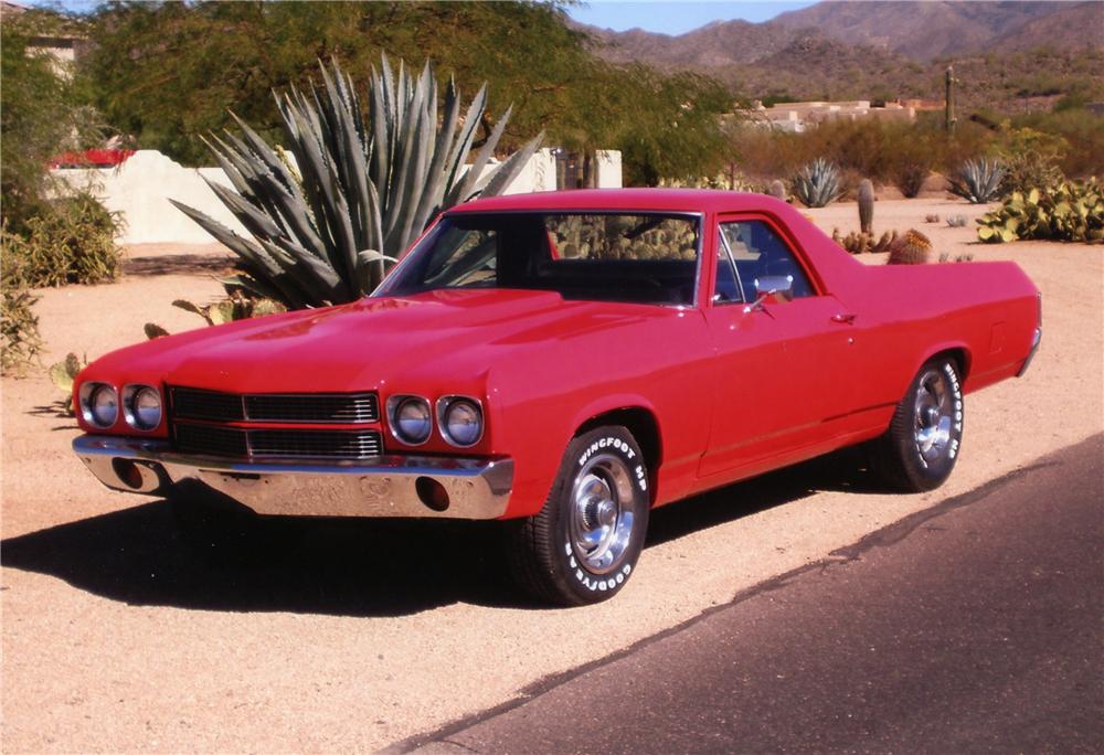 1970 CHEVROLET EL CAMINO 2 DOOR