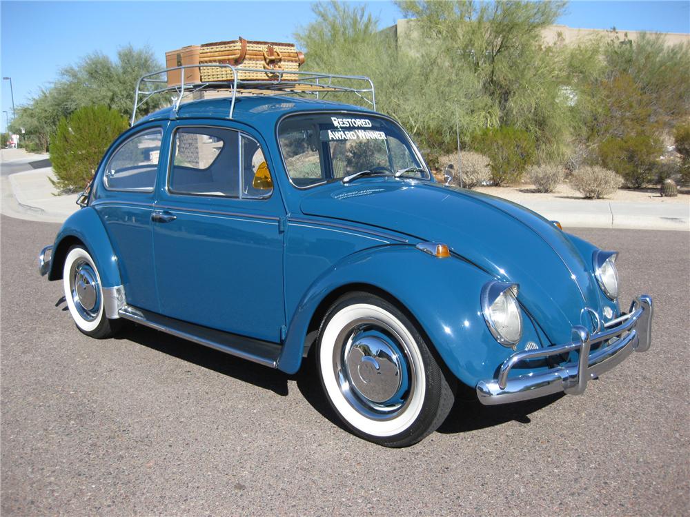 1966 VOLKSWAGEN BEETLE 2 DOOR SEDAN