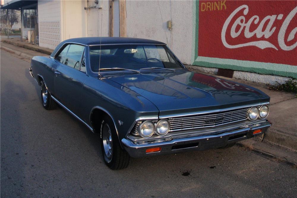 1966 CHEVROLET CHEVELLE MALIBU 2 DOOR HARDTOP