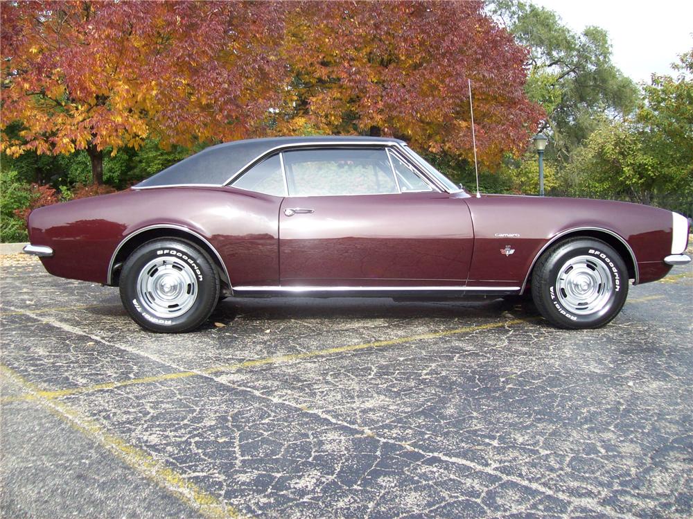 1967 CHEVROLET CAMARO 2 DOOR COUPE