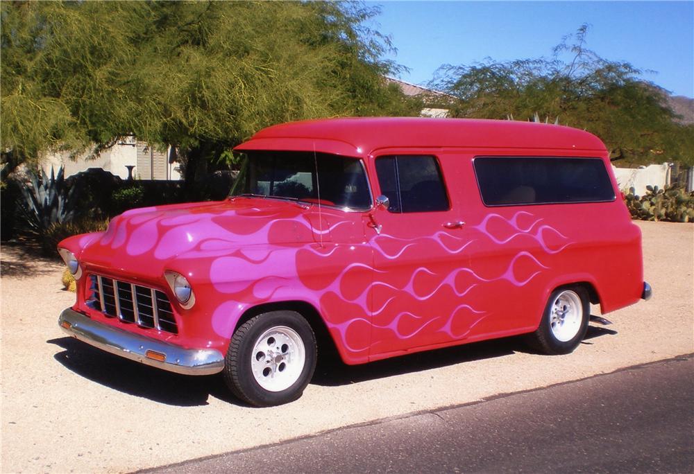 1956 CHEVROLET PANEL TRUCK STREET ROD