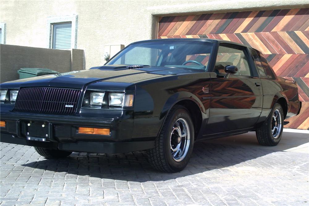 1987 BUICK REGAL GRAND NATIONAL 2 DOOR COUPE