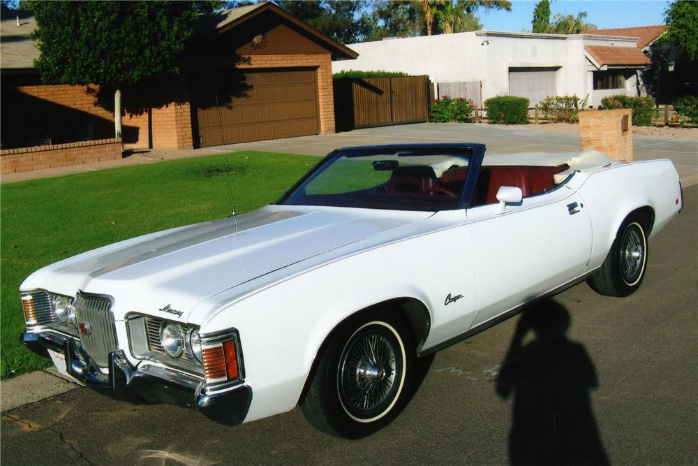 1972 MERCURY COUGAR XR7 CONVERTIBLE