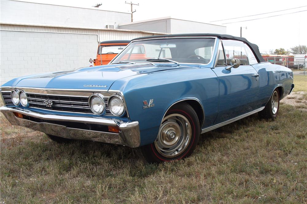 1967 CHEVROLET CHEVELLE SS 396 CONVERTIBLE