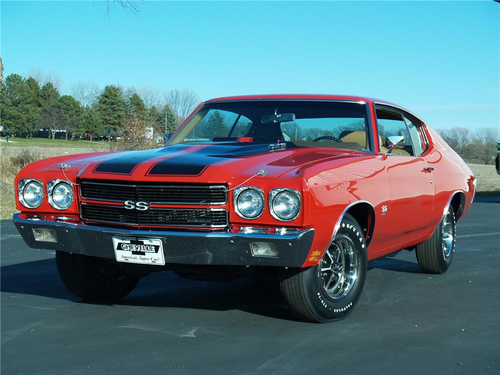 1970 CHEVROLET CHEVELLE SS 454 2 DOOR HARDTOP