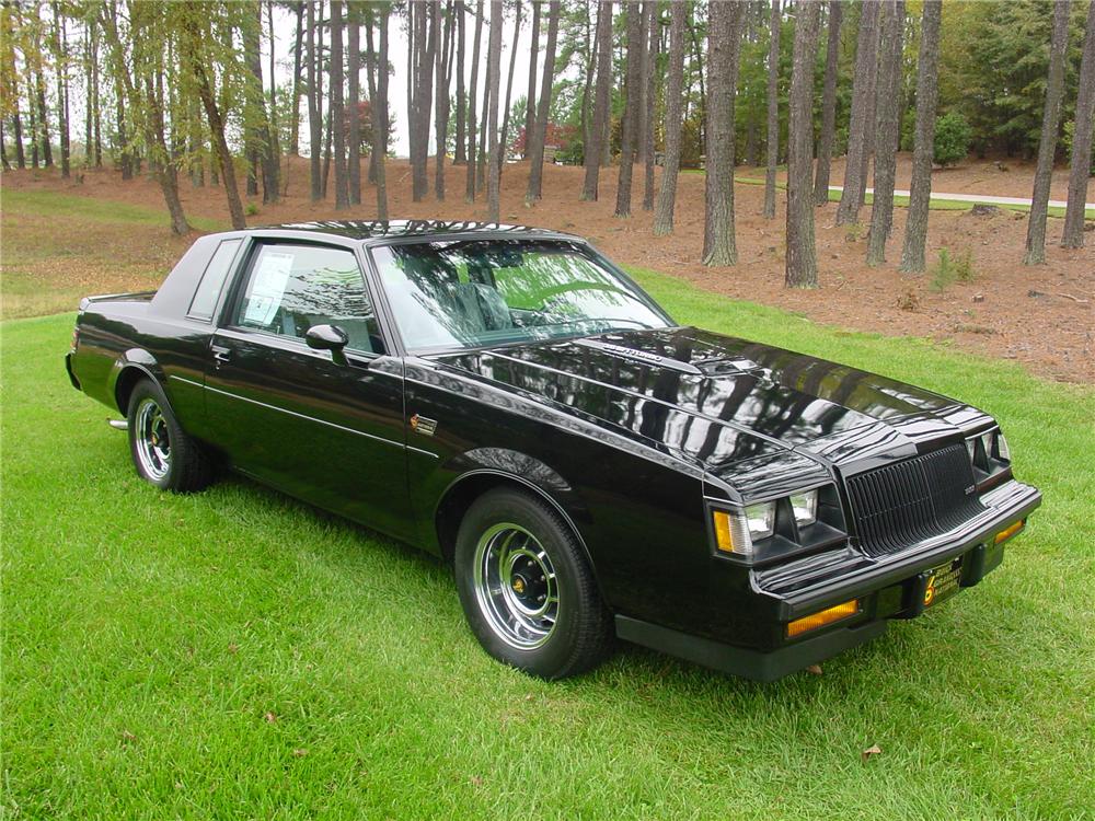 1987 BUICK REGAL GRAND NATIONAL COUPE