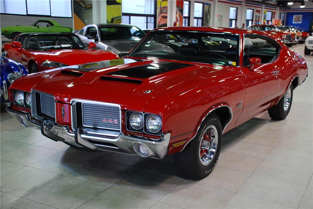 1972 OLDSMOBILE CUTLASS 2 DOOR HARDTOP 442 RE-CREATION