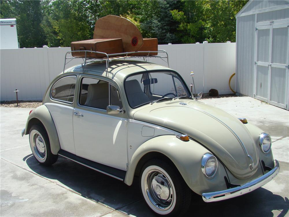 1968 VOLKSWAGEN BEETLE 2 DOOR SEDAN