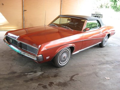 1969 MERCURY COUGAR CONVERTIBLE