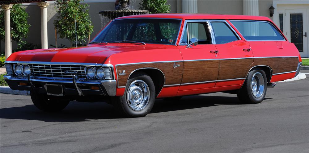 1967 CHEVROLET CAPRICE 4 DOOR WAGON