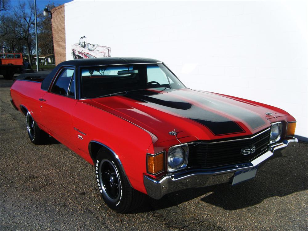 1972 CHEVROLET EL CAMINO SS CUSTOM PICKUP