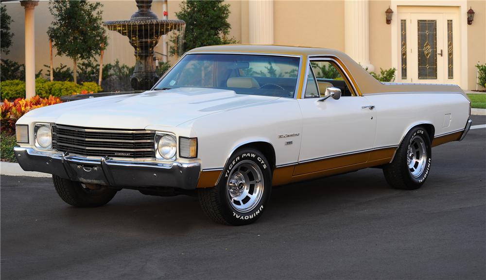 1972 CHEVROLET EL CAMINO PICKUP