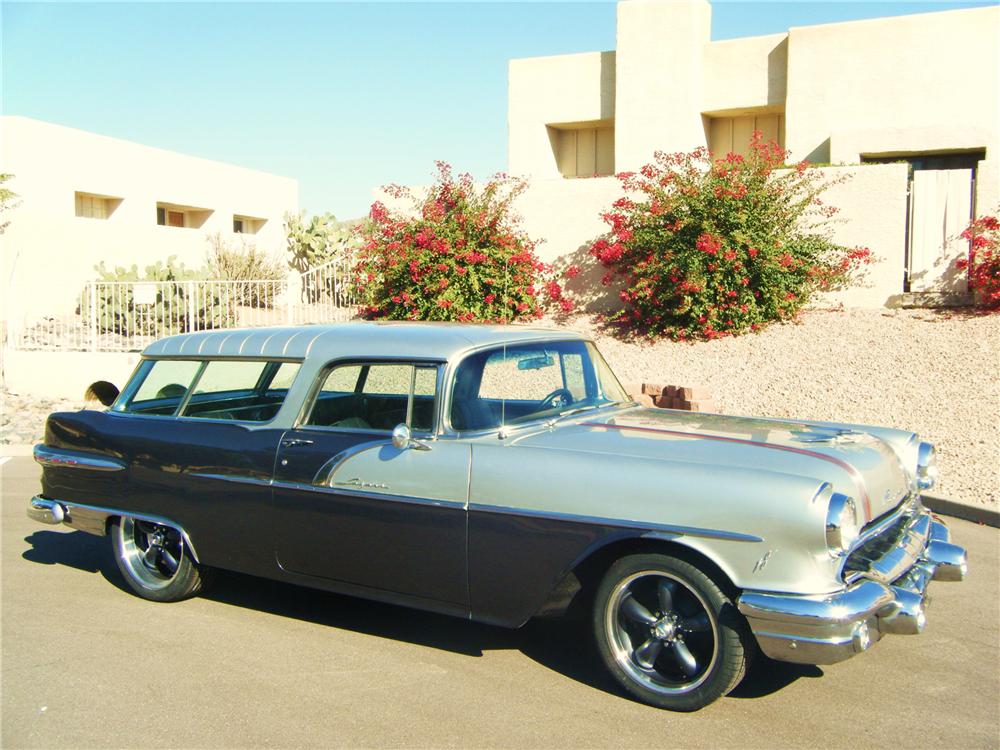 1956 PONTIAC SAFARI CUSTOM 2 DOOR WAGON